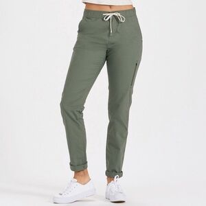 Vuori Olive Green Women's Ripstop Pant XL